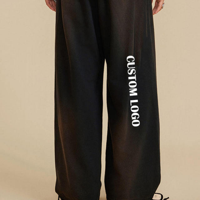 Plus Size Men's Pants & Trousers Manufacturer Wholesale Blank Jogger Cotton Washed Sweat Track Pants Flared Sweatpants,Shuliqi Apparel - Men's Clothing Wholesale Manufacturer,Plus Size Men's Pants & Trousers Manufacturer Wholesale Blank Jogger Cotton Washed Sweat Track Pants Flared Sweatpants