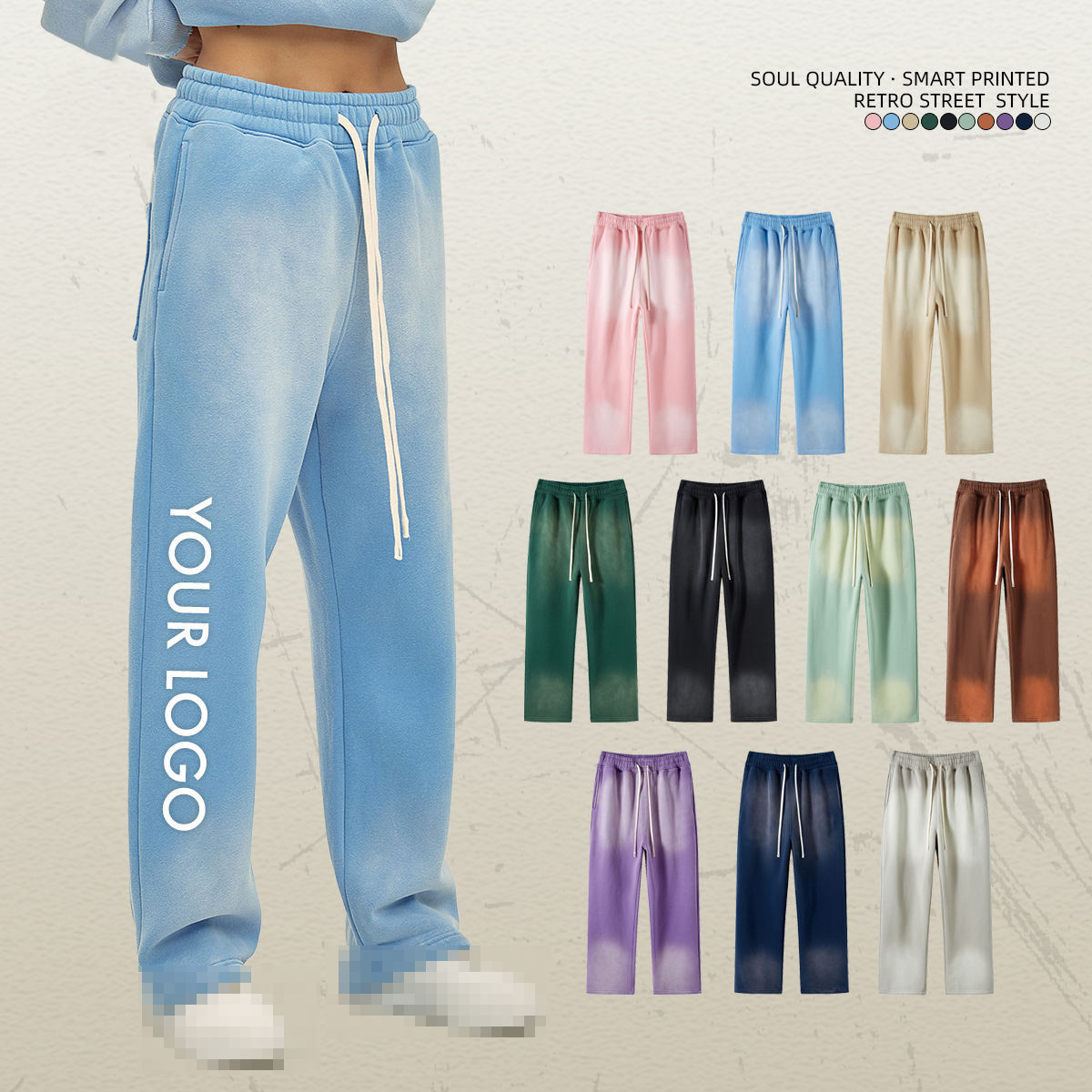 Heavyweight 360G Washed Cotton Fleece Jogger Pants Streetwear Custom Logo Acid Wash Baggy Sweatpants For Men,Shuliqi Apparel - Men's Clothing Wholesale Manufacturer,Heavyweight 360G Washed Cotton Fleece Jogger Pants Streetwear Custom Logo Acid Wash Baggy Sweatpants For Men