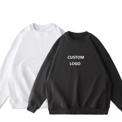 Street Wear Plus Size Sweatshirts Custom Embroidered Logo Heavyweight Oversized French Terry Crewneck Sweatshirt,Shuliqi Apparel - Men's Clothing Wholesale Manufacturer,Street Wear Plus Size Sweatshirts Custom Embroidered Logo Heavyweight Oversized French Terry Crewneck Sweatshirt