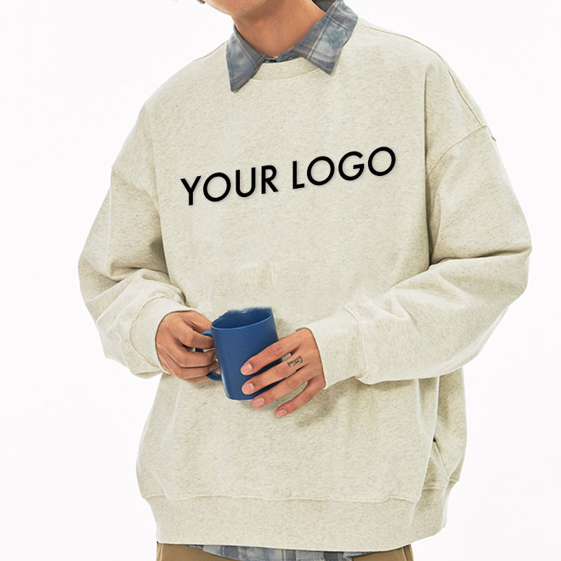 Wholesale Promotional Heavy Weight Blank Custom Puff Print Pullover Cotton Fleece Crewneck Men Sweatshirt,Shuliqi Apparel - Men's Clothing Wholesale Manufacturer,Wholesale Promotional Heavy Weight Blank Custom Puff Print Pullover Cotton Fleece Crewneck Men Sweatshirt