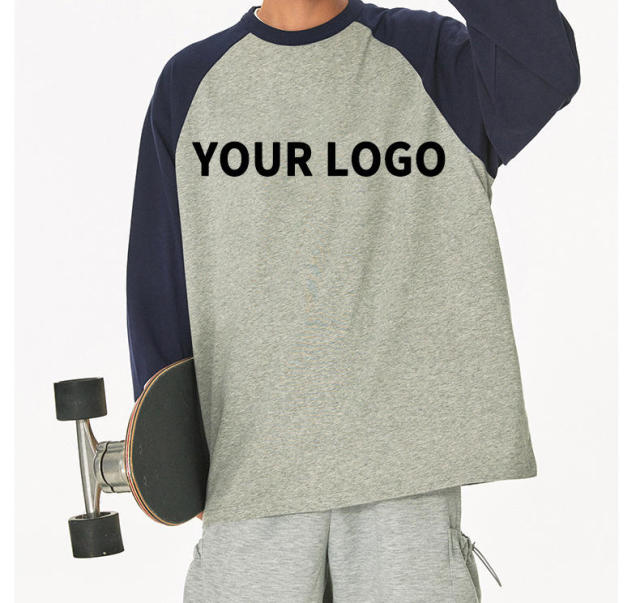Custom Embroidered Logo Long Sleeve Men's T-Shirt 100% Cotton Sublimation Blank Raglan Sleeve T Shirts,Shuliqi Apparel - Men's Clothing Wholesale Manufacturer,Custom Embroidered Logo Long Sleeve Men's T-Shirt 100% Cotton Sublimation Blank Raglan Sleeve T Shirts