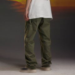Spring Autumn Retro Hip Hop Solid Color Multi-Pocket Straight Leg Pants Retro Casual Loose Men's Trousers,Shuliqi Apparel - Men's Clothing Wholesale Manufacturer,Spring Autumn Retro Hip Hop Solid Color Multi-Pocket Straight Leg Pants Retro Casual Loose Men's Trousers