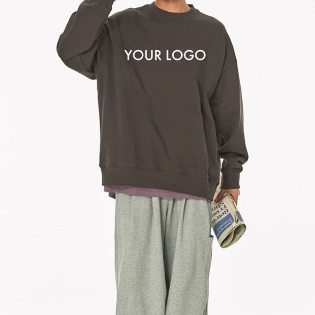 Wholesale 100 Cotton Hoodie Private Label Custom Vintage Embroidered Letters Logo Crewneck Sweatshirt For Men,Shuliqi Apparel - Men's Clothing Wholesale Manufacturer,Wholesale 100 Cotton Hoodie Private Label Custom Vintage Embroidered Letters Logo Crewneck Sweatshirt For Men
