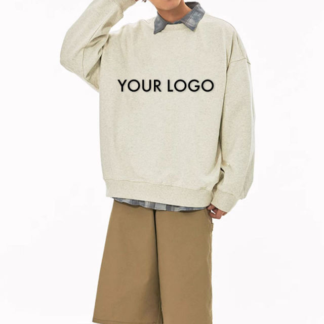 Wholesale Promotional Heavy Weight Blank Custom Puff Print Pullover Cotton Fleece Crewneck Men Sweatshirt,Shuliqi Apparel - Men's Clothing Wholesale Manufacturer,Wholesale Promotional Heavy Weight Blank Custom Puff Print Pullover Cotton Fleece Crewneck Men Sweatshirt