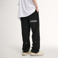 American High Street Loose Men's Casual Pants Retro Solid Color Custom Oversize Straight Leg Trousers For Men,Shuliqi Apparel - Men's Clothing Wholesale Manufacturer,American High Street Loose Men's Casual Pants Retro Solid Color Custom Oversize Straight Leg Trousers For Men