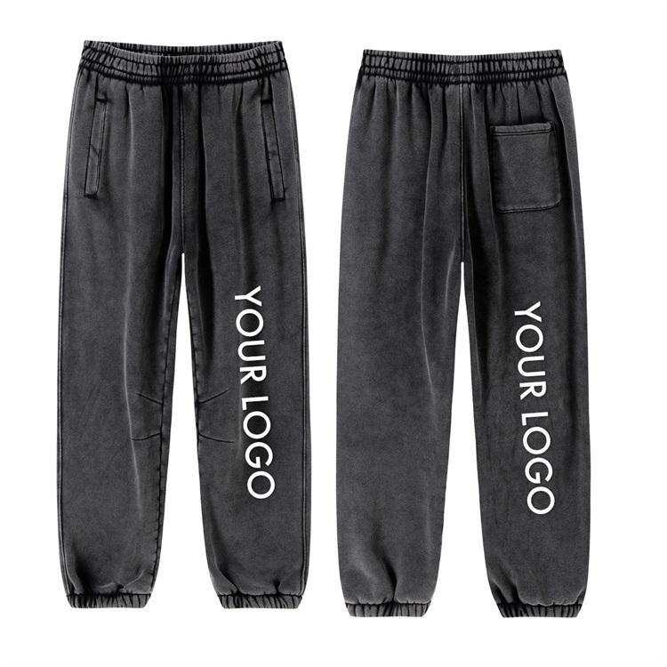 Elastic Waist Drawstring Thick Unisex Sweatpants Custom Vintage Acid Wash Jogger Trousers For Men,Shuliqi Apparel - Men's Clothing Wholesale Manufacturer,Elastic Waist Drawstring Thick Unisex Sweatpants Custom Vintage Acid Wash Jogger Trousers For Men