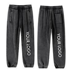 Elastic Waist Drawstring Thick Unisex Sweatpants Custom Vintage Acid Wash Jogger Trousers For Men,Shuliqi Apparel - Men's Clothing Wholesale Manufacturer,Elastic Waist Drawstring Thick Unisex Sweatpants Custom Vintage Acid Wash Jogger Trousers For Men