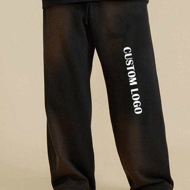 Plus Size Men's Pants & Trousers Manufacturer Wholesale Blank Jogger Cotton Washed Sweat Track Pants Flared Sweatpants,Shuliqi Apparel - Men's Clothing Wholesale Manufacturer,Plus Size Men's Pants & Trousers Manufacturer Wholesale Blank Jogger Cotton Washed Sweat Track Pants Flared Sweatpants