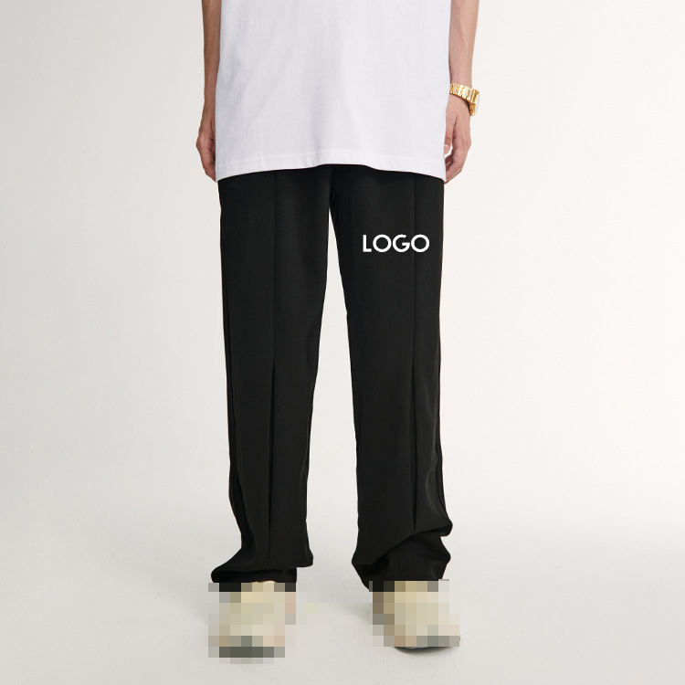 American High Street Loose Men's Casual Pants Retro Solid Color Custom Oversize Straight Leg Trousers For Men,Shuliqi Apparel - Men's Clothing Wholesale Manufacturer,American High Street Loose Men's Casual Pants Retro Solid Color Custom Oversize Straight Leg Trousers For Men