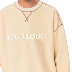 American Retro Cotton Crewneck Hoodies En Sweatshirts Voor Dames Vintage Embroidered Logo Polar Fleece Crew Neck Sweatshirt,Shuliqi Apparel - Men's Clothing Wholesale Manufacturer,American Retro Cotton Crewneck Hoodies En Sweatshirts Voor Dames Vintage Embroidered Logo Polar Fleece Crew Neck Sweatshirt