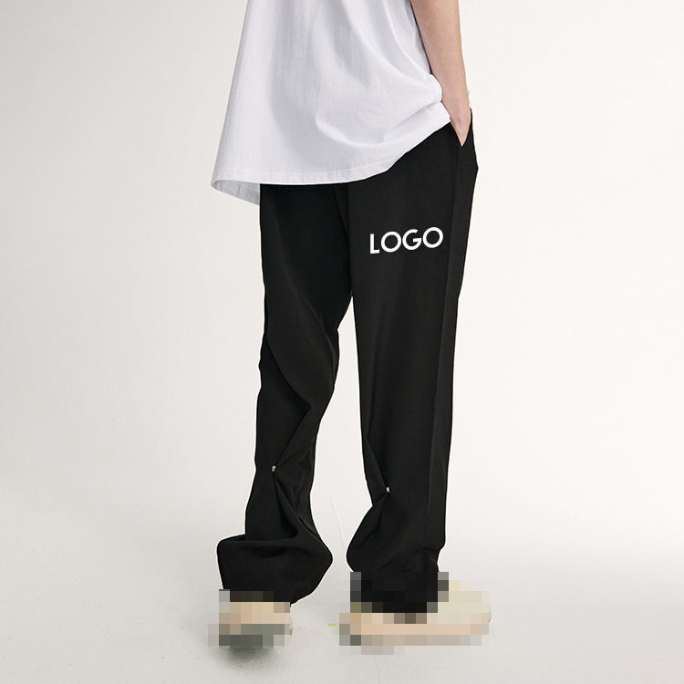 American High Street Loose Men's Casual Pants Retro Solid Color Custom Oversize Straight Leg Trousers For Men,Shuliqi Apparel - Men's Clothing Wholesale Manufacturer,American High Street Loose Men's Casual Pants Retro Solid Color Custom Oversize Straight Leg Trousers For Men