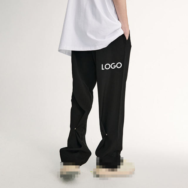American High Street Loose Men's Casual Pants Retro Solid Color Custom Oversize Straight Leg Trousers For Men,Shuliqi Apparel - Men's Clothing Wholesale Manufacturer,American High Street Loose Men's Casual Pants Retro Solid Color Custom Oversize Straight Leg Trousers For Men