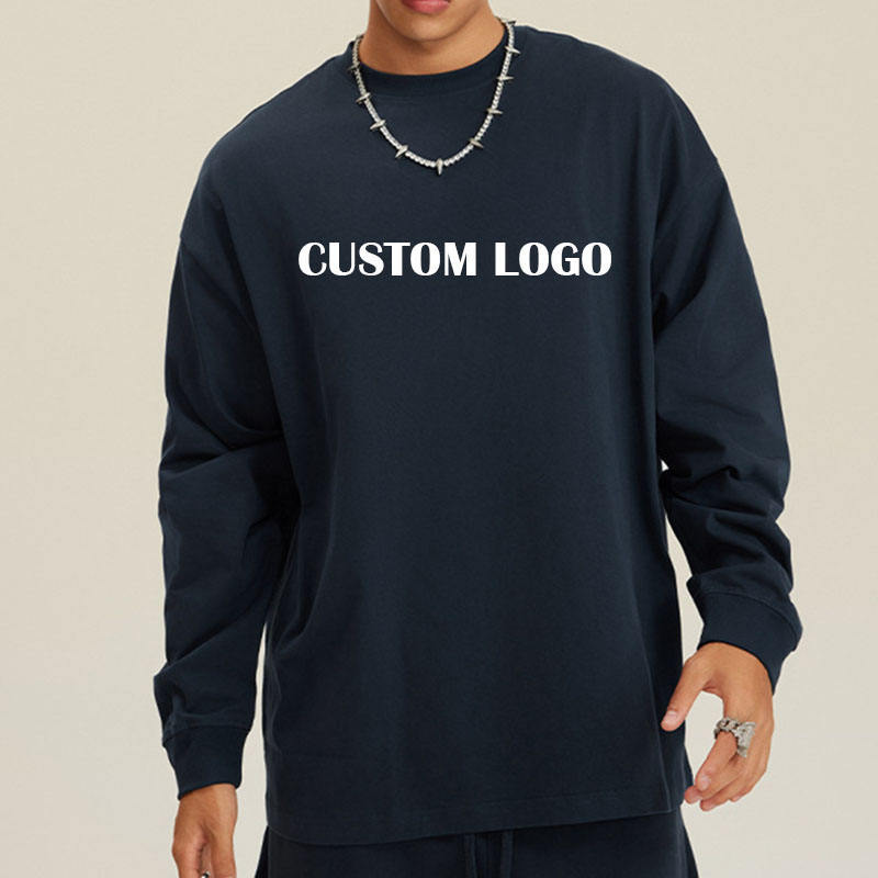 Street Wear Blank Unisex T Shirts Luxury Custom 100 Cotton Heavy Weight Long Sleeve T-shirt For Men,Shuliqi Apparel - Men's Clothing Wholesale Manufacturer,Street Wear Blank Unisex T Shirts Luxury Custom 100 Cotton Heavy Weight Long Sleeve T-shirt For Men
