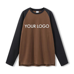 Wholesale Organic Cotton Long Sleeve Oversized T-Shirt Custom Logo Color Matching Raglan Sleeve Blank T-Shirts,Shuliqi Apparel - Men's Clothing Wholesale Manufacturer,Wholesale Organic Cotton Long Sleeve Oversized T-Shirt Custom Logo Color Matching Raglan Sleeve Blank T-Shirts