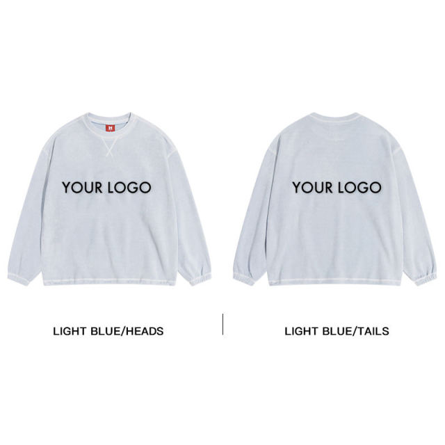American Retro Cotton Crewneck Hoodies En Sweatshirts Voor Dames Vintage Embroidered Logo Polar Fleece Crew Neck Sweatshirt,Shuliqi Apparel - Men's Clothing Wholesale Manufacturer,American Retro Cotton Crewneck Hoodies En Sweatshirts Voor Dames Vintage Embroidered Logo Polar Fleece Crew Neck Sweatshirt