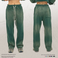 Heavyweight 360G Washed Cotton Fleece Jogger Pants Streetwear Custom Logo Acid Wash Baggy Sweatpants For Men,Shuliqi Apparel - Men's Clothing Wholesale Manufacturer,Heavyweight 360G Washed Cotton Fleece Jogger Pants Streetwear Custom Logo Acid Wash Baggy Sweatpants For Men