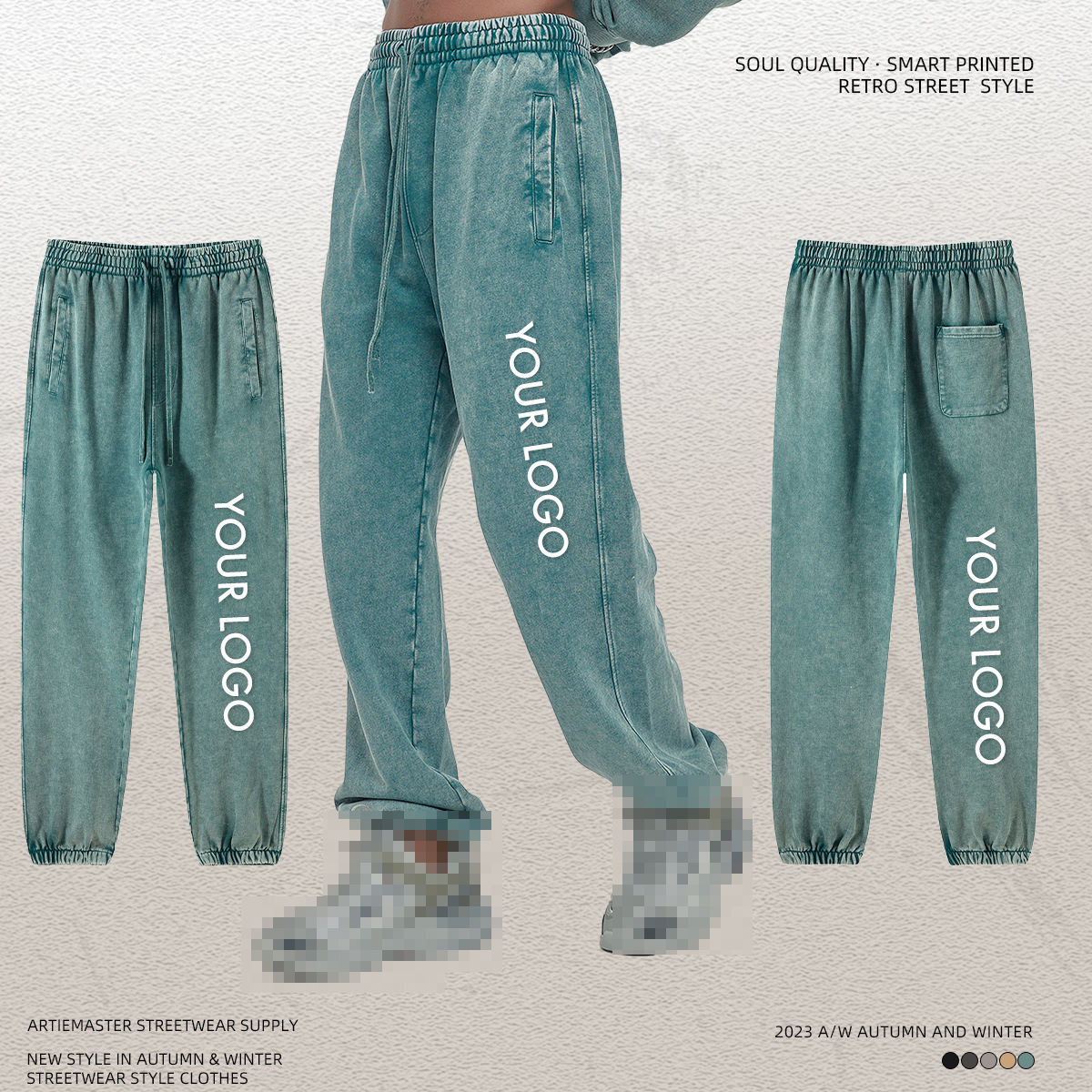 New Trendy Street Wear Oversized Unisex Joggers Custom Heavy Weight 420G Cotton Acid Washed Sweatpants,Shuliqi Apparel - Men's Clothing Wholesale Manufacturer,New Trendy Street Wear Oversized Unisex Joggers Custom Heavy Weight 420G Cotton Acid Washed Sweatpants