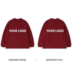 OEM Custom Long Sleeve T shirt Tops Oversize Loose Casual Unisex Heavy Cotton Blank Long Sleeve Tshirt,Shuliqi Apparel - Men's Clothing Wholesale Manufacturer,OEM Custom Long Sleeve T shirt Tops Oversize Loose Casual Unisex Heavy Cotton Blank Long Sleeve Tshirt