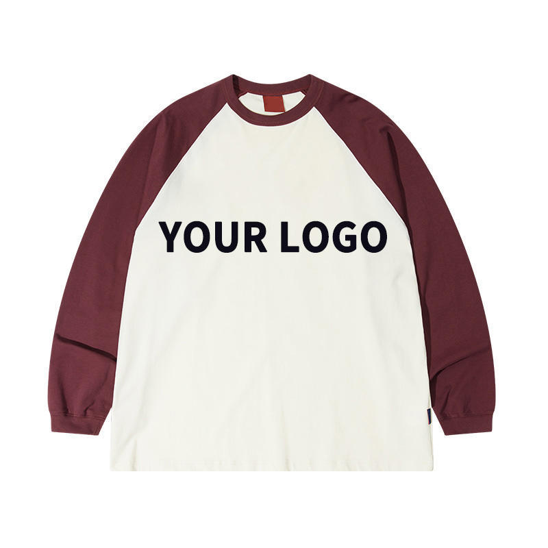 Custom Embroidered Logo Long Sleeve Men's T-Shirt 100% Cotton Sublimation Blank Raglan Sleeve T Shirts,Shuliqi Apparel - Men's Clothing Wholesale Manufacturer,Custom Embroidered Logo Long Sleeve Men's T-Shirt 100% Cotton Sublimation Blank Raglan Sleeve T Shirts