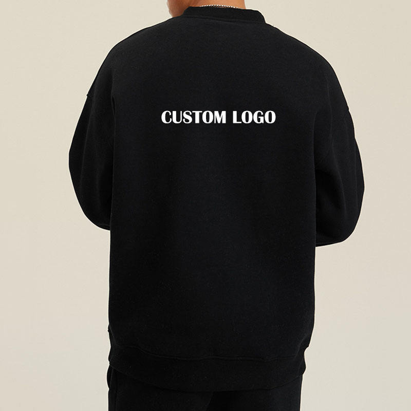 Fashion Logo Printing Thick Fleece Hoodies Custom Logo Drop Shoulder Heavy Weight Cotton Crewneck Sweatshirt For Men,Shuliqi Apparel - Men's Clothing Wholesale Manufacturer,Fashion Logo Printing Thick Fleece Hoodies Custom Logo Drop Shoulder Heavy Weight Cotton Crewneck Sweatshirt For Men