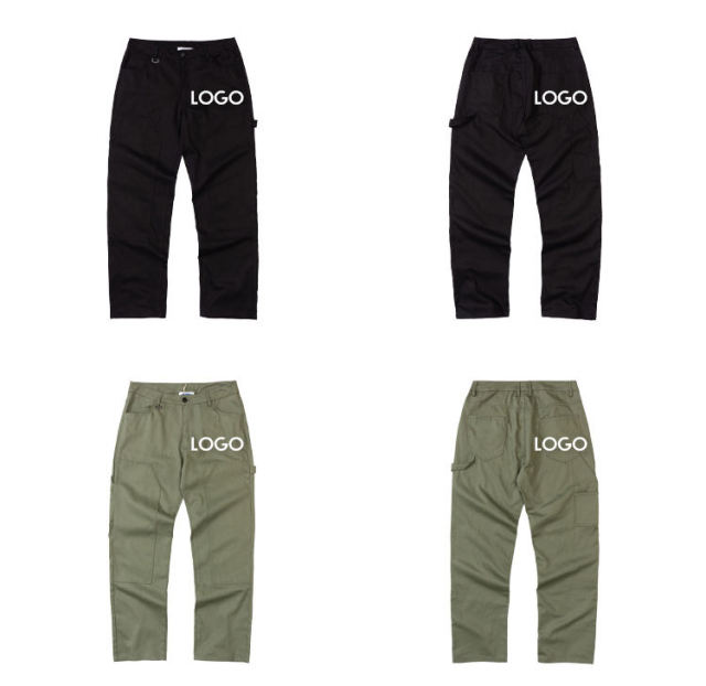 Spring Autumn Retro Hip Hop Solid Color Multi-Pocket Straight Leg Pants Retro Casual Loose Men's Trousers,Shuliqi Apparel - Men's Clothing Wholesale Manufacturer,Spring Autumn Retro Hip Hop Solid Color Multi-Pocket Straight Leg Pants Retro Casual Loose Men's Trousers