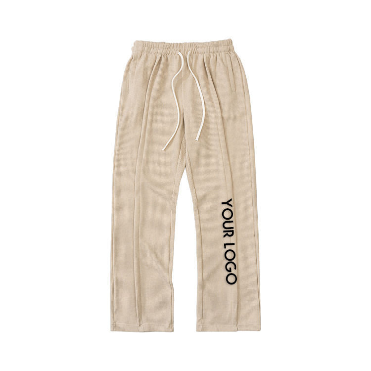 Fashion Plus Size Drawstring Wide Leg Trousers Retro Casual Custom Logo Straight Leg Jogger Pants Men,Shuliqi Apparel - Men's Clothing Wholesale Manufacturer,Fashion Plus Size Drawstring Wide Leg Trousers Retro Casual Custom Logo Straight Leg Jogger Pants Men