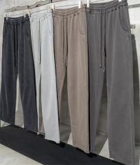 Wholesale Cotton Men's Joggers Straight Leg Sweat Pants Blank Acid Wash Custom Puff Print Flare Sweatpants For Men,Shuliqi Apparel - Men's Clothing Wholesale Manufacturer,Wholesale Cotton Men's Joggers Straight Leg Sweat Pants Blank Acid Wash Custom Puff Print Flare Sweatpants For Men