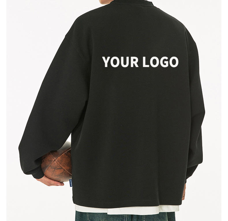 OEM Crew Neck Heavy Cotton TShirt Blank Drop Shoulder Pullover Screen Print Plain Oversized Long Sleeve T Shirt Men,Shuliqi Apparel - Men's Clothing Wholesale Manufacturer,OEM Crew Neck Heavy Cotton TShirt Blank Drop Shoulder Pullover Screen Print Plain Oversized Long Sleeve T Shirt Men