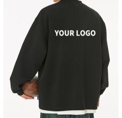 OEM Crew Neck Heavy Cotton TShirt Blank Drop Shoulder Pullover Screen Print Plain Oversized Long Sleeve T Shirt Men,Shuliqi Apparel - Men's Clothing Wholesale Manufacturer,OEM Crew Neck Heavy Cotton TShirt Blank Drop Shoulder Pullover Screen Print Plain Oversized Long Sleeve T Shirt Men