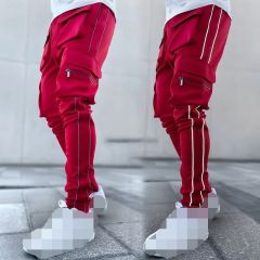 Hip Hop Streetwear Joggers Sweatpants Custom Logo Casual Sports Reflective Trousers Mens Cargo Pants,Shuliqi Apparel - Men's Clothing Wholesale Manufacturer,Hip Hop Streetwear Joggers Sweatpants Custom Logo Casual Sports Reflective Trousers Mens Cargo Pants