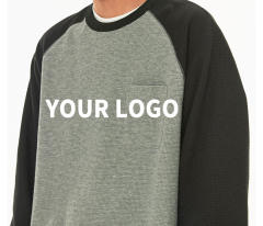 Premium 100% Cotton T-Shirt Custom Embroidered Logo Design Long Sleeve Waffle Fabric Raglan Sleeve T Shirt For Men,Shuliqi Apparel - Men's Clothing Wholesale Manufacturer,Premium 100% Cotton T-Shirt Custom Embroidered Logo Design Long Sleeve Waffle Fabric Raglan Sleeve T Shirt For Men