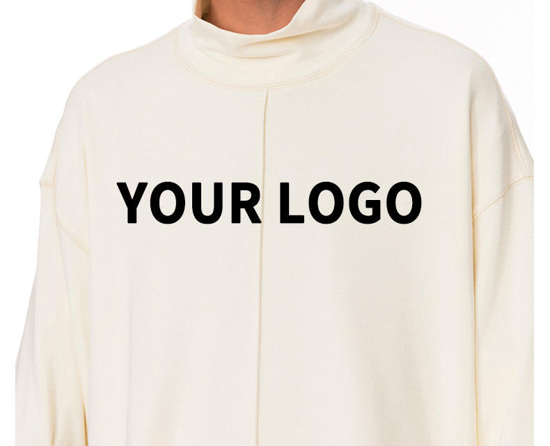 OEM Custom Logo Loose Casual Unisex Heavy Tshirt Mock Neck Long Sleeve Oversized Blank T Shirt,Shuliqi Apparel - Men's Clothing Wholesale Manufacturer,OEM Custom Logo Loose Casual Unisex Heavy Tshirt Mock Neck Long Sleeve Oversized Blank T Shirt