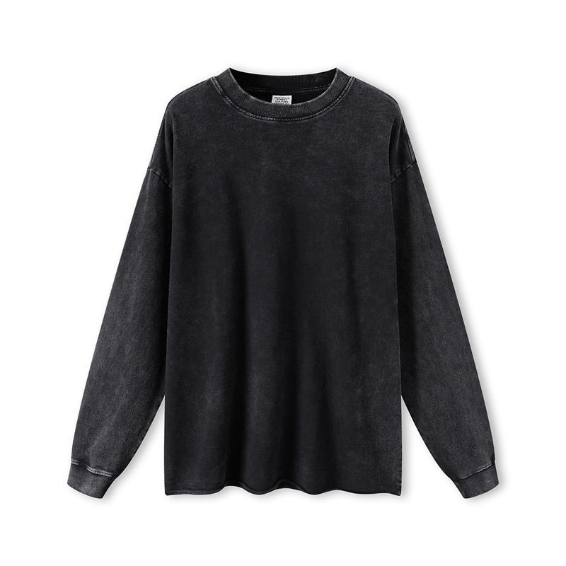 High Quality Puff Print Pullover Raw Hem Hoodies Unisex Custom Acid Wash Cut Edge Crew Neck Blank Oversized Sweatshirt,Shuliqi Apparel - Men's Clothing Wholesale Manufacturer,High Quality Puff Print Pullover Raw Hem Hoodies Unisex Custom Acid Wash Cut Edge Crew Neck Blank Oversized Sweatshirt