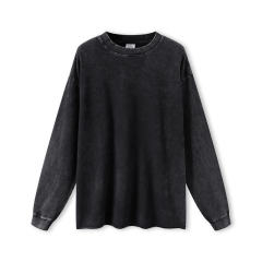 High Quality Puff Print Pullover Raw Hem Hoodies Unisex Custom Acid Wash Cut Edge Crew Neck Blank Oversized Sweatshirt,Shuliqi Apparel - Men's Clothing Wholesale Manufacturer,High Quality Puff Print Pullover Raw Hem Hoodies Unisex Custom Acid Wash Cut Edge Crew Neck Blank Oversized Sweatshirt