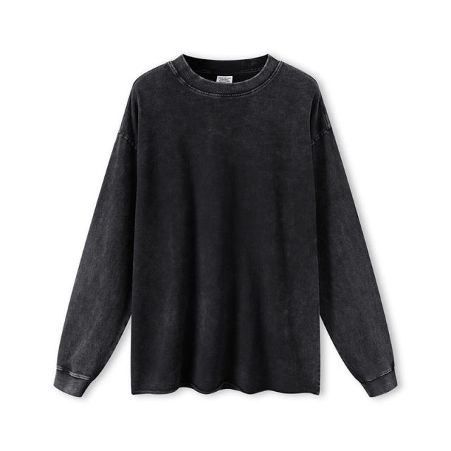 High Quality Puff Print Pullover Raw Hem Hoodies Unisex Custom Acid Wash Cut Edge Crew Neck Blank Oversized Sweatshirt,Shuliqi Apparel - Men's Clothing Wholesale Manufacturer,High Quality Puff Print Pullover Raw Hem Hoodies Unisex Custom Acid Wash Cut Edge Crew Neck Blank Oversized Sweatshirt