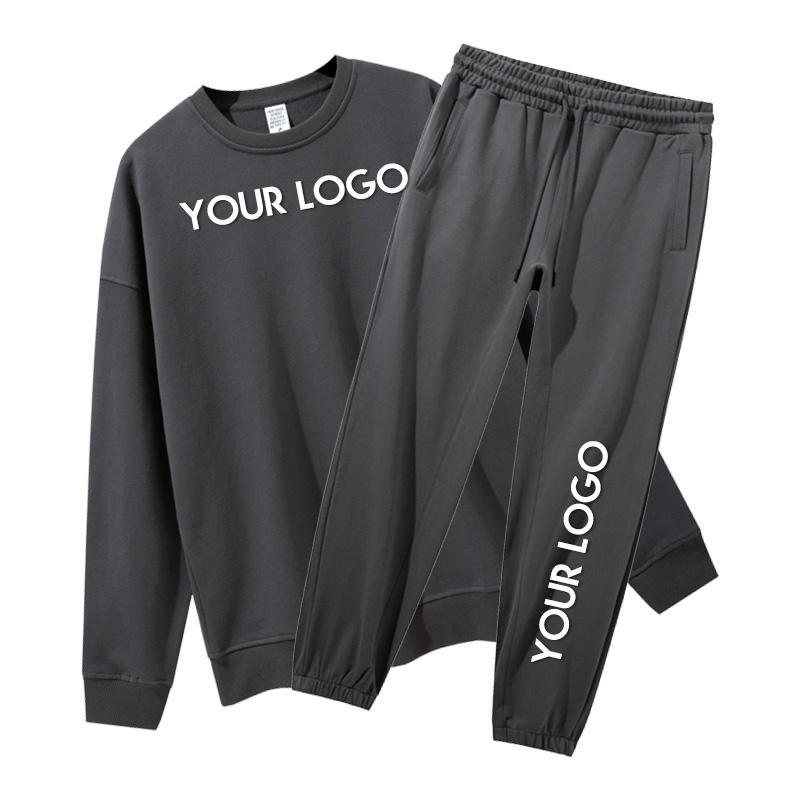 Heavyweight Tracksuit Oversize Sweatshirt And Jogging Pants Set Custom French Terry Cotton Sweatsuit Unisex,Shuliqi Apparel - Men's Clothing Wholesale Manufacturer,Heavyweight Tracksuit Oversize Sweatshirt And Jogging Pants Set Custom French Terry Cotton Sweatsuit Unisex