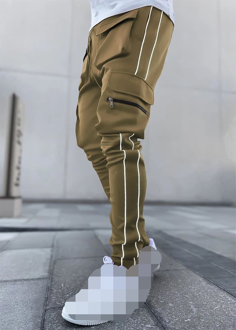 Hip Hop Streetwear Joggers Sweatpants Custom Logo Casual Sports Reflective Trousers Mens Cargo Pants,Shuliqi Apparel - Men's Clothing Wholesale Manufacturer,Hip Hop Streetwear Joggers Sweatpants Custom Logo Casual Sports Reflective Trousers Mens Cargo Pants