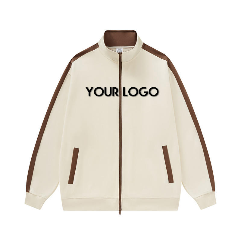 OEM Custom Embroidery Logo Unisex Blank Plain Zip Up Hoodie Side Striped Contrast 420G Cotton Sports Jacket,Shuliqi Apparel - Men's Clothing Wholesale Manufacturer,OEM Custom Embroidery Logo Unisex Blank Plain Zip Up Hoodie Side Striped Contrast 420G Cotton Sports Jacket