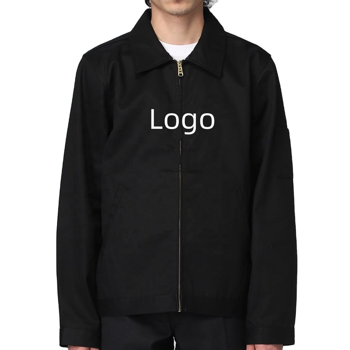 Hot Sale Custom Mens Workwear Jacket 100% Cotton Men Casual Zipper Turn Down Collar Heavy Cotton Work Jacket For Men,Shuliqi Apparel - Men's Clothing Wholesale Manufacturer,Hot Sale Custom Mens Workwear Jacket 100% Cotton Men Casual Zipper Turn Down Collar Heavy Cotton Work Jacket For Men