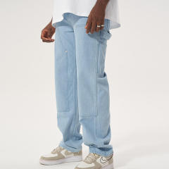 Custom Logo Loose Fit Jeans High Waist Double Knee Denim Pants Men Oem Washed Effect Jeans Cargo Pants Men'S Jeans,Shuliqi Apparel - Men's Clothing Wholesale Manufacturer,Custom Logo Loose Fit Jeans High Waist Double Knee Denim Pants Men Oem Washed Effect Jeans Cargo Pants Men'S Jeans