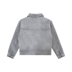 Oem Clothing Winter Autumn Custom Logo Suede Jacket Men High Street Multi-Pocket Loose Zipper Casual Men'S Solid Color Jacket,Shuliqi Apparel - Men's Clothing Wholesale Manufacturer,Oem Clothing Winter Autumn Custom Logo Suede Jacket Men High Street Multi-Pocket Loose Zipper Casual Men'S Solid Color Jacket