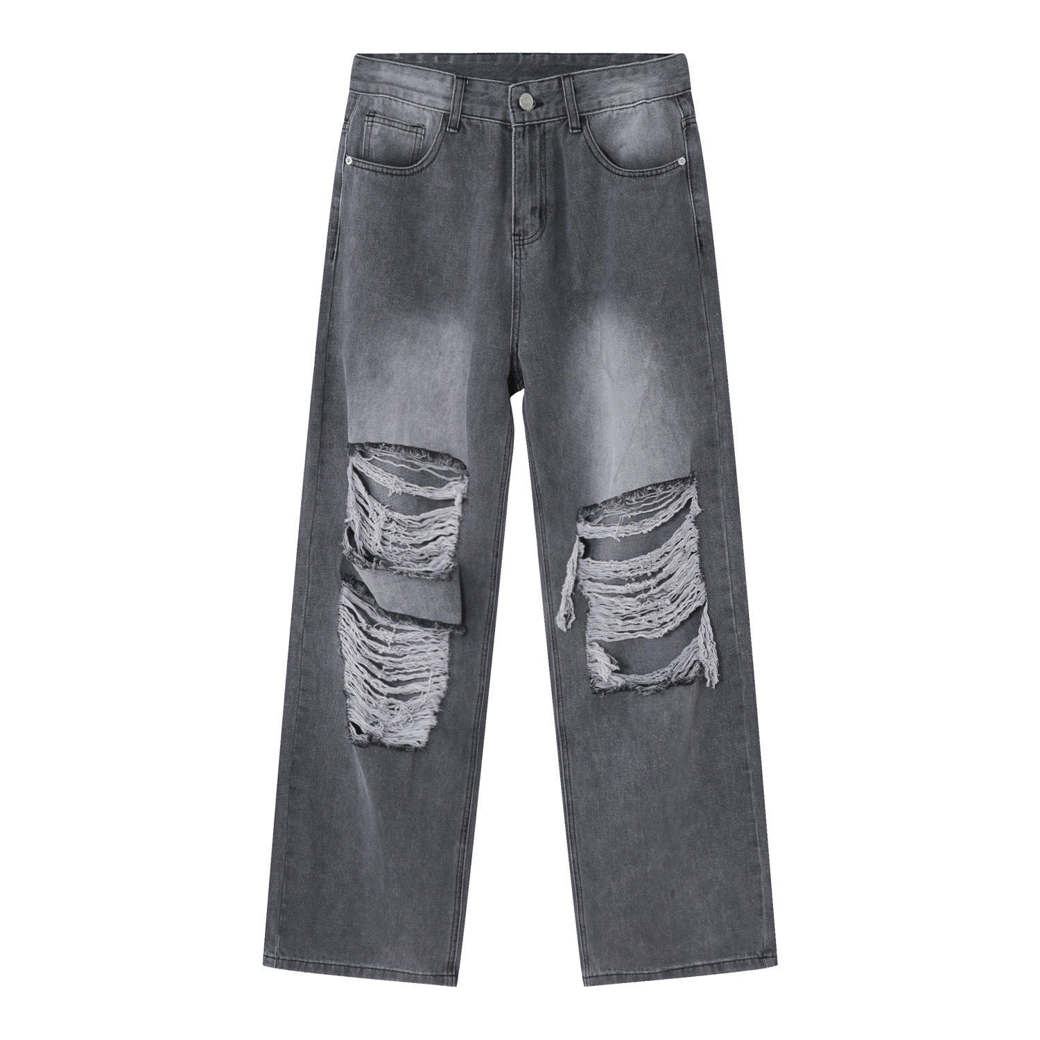 Custom Fashion Oversized Jeans Men Wide Leg Jeans Distressed Streetwear Denim Pants Baggy Jeans,Shuliqi Apparel - Men's Clothing Wholesale Manufacturer,Custom Fashion Oversized Jeans Men Wide Leg Jeans Distressed Streetwear Denim Pants Baggy Jeans