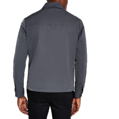 zipper front custom label work wear outfits simple design blank men long sleeve cotton twill fabric men jackets,Shuliqi Apparel - Men's Clothing Wholesale Manufacturer,zipper front custom label work wear outfits simple design blank men long sleeve cotton twill fabric men jackets