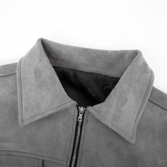 Oem Clothing Winter Autumn Custom Logo Suede Jacket Men High Street Multi-Pocket Loose Zipper Casual Men'S Solid Color Jacket,Shuliqi Apparel - Men's Clothing Wholesale Manufacturer,Oem Clothing Winter Autumn Custom Logo Suede Jacket Men High Street Multi-Pocket Loose Zipper Casual Men'S Solid Color Jacket