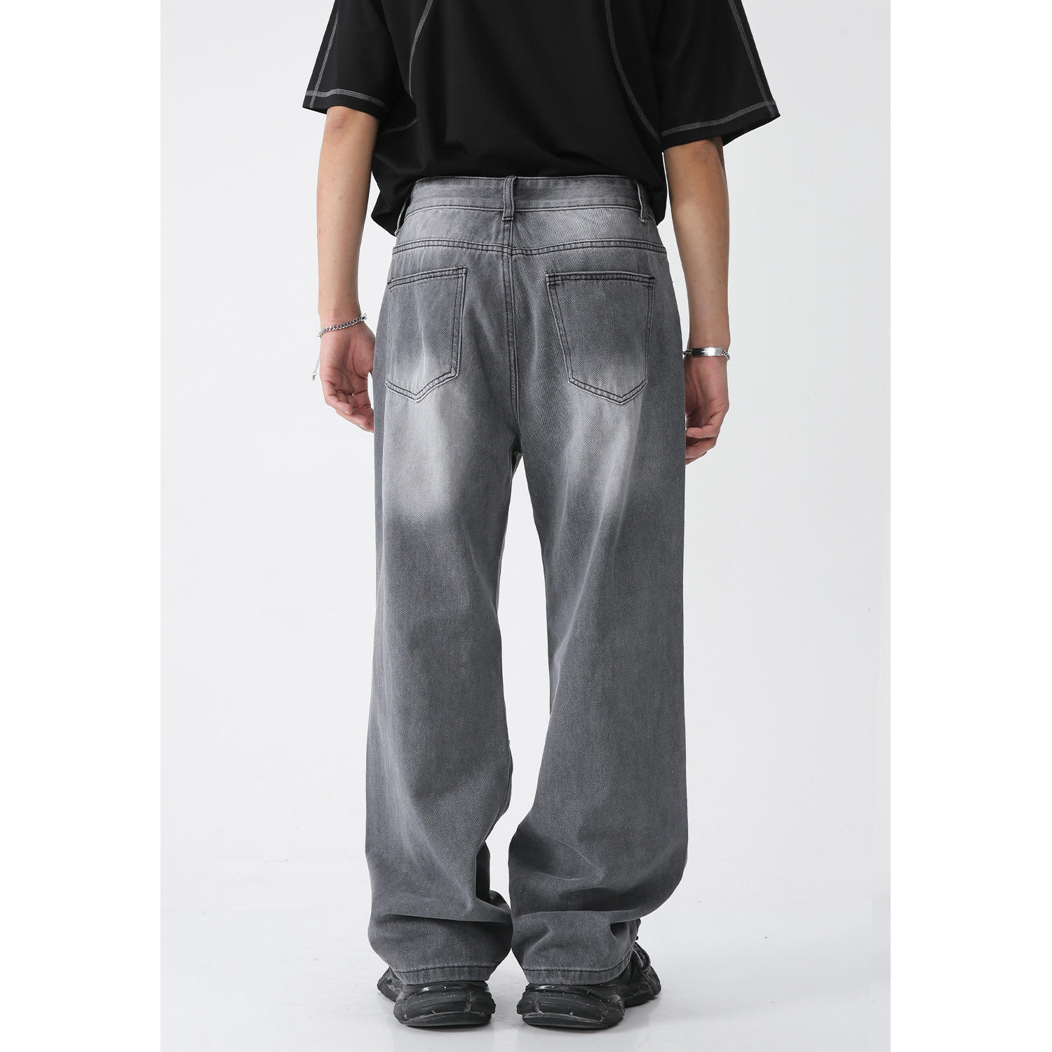Custom Fashion Oversized Jeans Men Wide Leg Jeans Distressed Streetwear Denim Pants Baggy Jeans,Shuliqi Apparel - Men's Clothing Wholesale Manufacturer,Custom Fashion Oversized Jeans Men Wide Leg Jeans Distressed Streetwear Denim Pants Baggy Jeans