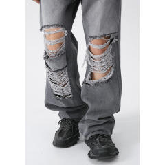 Custom Fashion Oversized Jeans Men Wide Leg Jeans Distressed Streetwear Denim Pants Baggy Jeans,Shuliqi Apparel - Men's Clothing Wholesale Manufacturer,Custom Fashion Oversized Jeans Men Wide Leg Jeans Distressed Streetwear Denim Pants Baggy Jeans