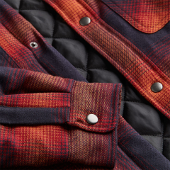 Private label OEM top quality men overshirt oversized custom LOGO warm buttons up plaid jacket for winter,Shuliqi Apparel - Men's Clothing Wholesale Manufacturer,Private label OEM top quality men overshirt oversized custom LOGO warm buttons up plaid jacket for winter