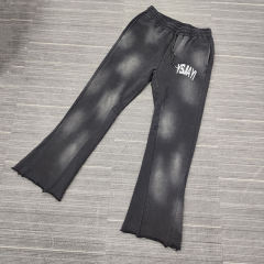 Streetwear Mens French Terry Flare Slim Sweatpants Slim Fit Heavyweight Stacked Flare Sweat Pants Men,Shuliqi Apparel - Men's Clothing Wholesale Manufacturer,Streetwear Mens French Terry Flare Slim Sweatpants Slim Fit Heavyweight Stacked Flare Sweat Pants Men