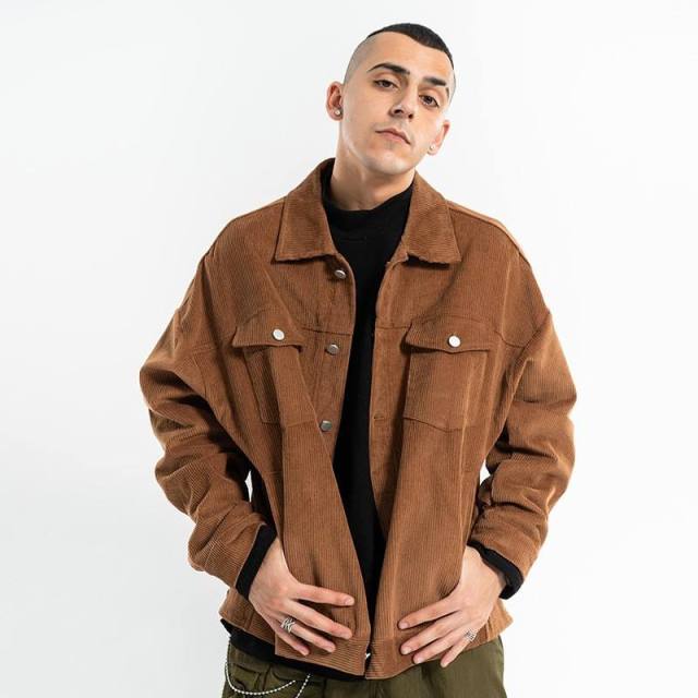 customized high quality men corduroy jacket custom plus size causal man fashion streetwear jacket for winter,Shuliqi Apparel - Men's Clothing Wholesale Manufacturer,customized high quality men corduroy jacket custom plus size causal man fashion streetwear jacket for winter