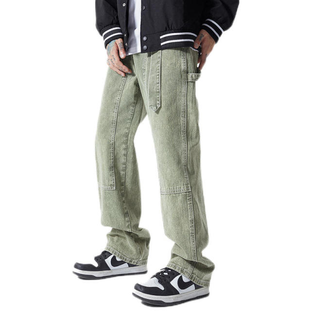 custom manufacturer 100% cotton fashion High Street American style jeans fashion color jeans loose men's and women's jeans,Shuliqi Apparel - Men's Clothing Wholesale Manufacturer,custom manufacturer 100% cotton fashion High Street American style jeans fashion color jeans loose men's and women's jeans